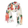 thumbnail image 1 of FORMRS Womens Scarf Winter Soft Long Big Warm Shawls Wrap Tassel Scarves, Strawberry Pattern, 1 of 9