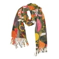 thumbnail image 1 of FORMRS Womens Scarf Winter Soft Long Big Warm Shawls Wrap Tassel Scarves, Vibrant Mushroom, 1 of 9
