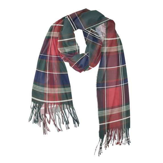 FORMRS Womens Scarf Winter Soft Long Big Warm Shawls Wrap Tassel Scarves, Warm Tartan Mosaic