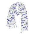 thumbnail image 1 of FORMRS Womens Scarf Winter Soft Long Big Warm Shawls Wrap Tassel Scarves, Watercolor Lavender Pattern, 1 of 9