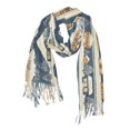 thumbnail image 1 of FORMRS Womens Scarf Winter Soft Long Big Warm Shawls Wrap Tassel Scarves, Winter Village, 1 of 9