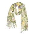 thumbnail image 1 of FORMRS Womens Scarf Winter Soft Long Big Warm Shawls Wrap Tassel Scarves, Yellow Floral Rabbit, 1 of 9