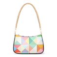 thumbnail image 1 of FORMRS Womens Shoulder Bag with Chain Strap Clutch Purse Cute Tote Handbag, Abstract Geometric, 1 of 7