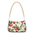 thumbnail image 1 of FORMRS Womens Shoulder Bag with Chain Strap Clutch Purse Cute Tote Handbag, Apple Leaves Pattern, 1 of 7