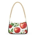 thumbnail image 1 of FORMRS Womens Shoulder Bag with Chain Strap Clutch Purse Cute Tote Handbag, Apple Pattern, 1 of 7