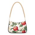 thumbnail image 1 of FORMRS Womens Shoulder Bag with Chain Strap Clutch Purse Cute Tote Handbag, Apples Flower Pattern, 1 of 7