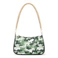 thumbnail image 1 of FORMRS Womens Shoulder Bag with Chain Strap Clutch Purse Cute Tote Handbag, Army Green Camouflage Pattern, 1 of 7