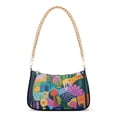thumbnail image 1 of FORMRS Womens Shoulder Bag with Chain Strap Clutch Purse Cute Tote Handbag, Art Plants, 1 of 7