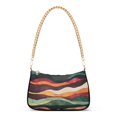 thumbnail image 1 of FORMRS Womens Shoulder Bag with Chain Strap Clutch Purse Cute Tote Handbag, Artistic Desert Pattern, 1 of 7