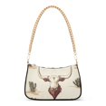 thumbnail image 1 of FORMRS Womens Shoulder Bag with Chain Strap Clutch Purse Cute Tote Handbag, Beige Cowboy Pattern, 1 of 7