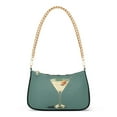 thumbnail image 1 of FORMRS Womens Shoulder Bag with Chain Strap Clutch Purse Cute Tote Handbag, Beige Martini, 1 of 7