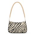 thumbnail image 1 of FORMRS Womens Shoulder Bag with Chain Strap Clutch Purse Cute Tote Handbag, Black Lines, 1 of 7