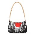 thumbnail image 1 of FORMRS Womens Shoulder Bag with Chain Strap Clutch Purse Cute Tote Handbag, Black Streets, 1 of 7