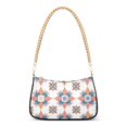 thumbnail image 1 of FORMRS Womens Shoulder Bag with Chain Strap Clutch Purse Cute Tote Handbag, Blue Abstract Pattern, 1 of 7