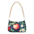 thumbnail image 1 of FORMRS Womens Shoulder Bag with Chain Strap Clutch Purse Cute Tote Handbag, Blue Apple Pattern, 1 of 7