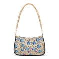 thumbnail image 1 of FORMRS Womens Shoulder Bag with Chain Strap Clutch Purse Cute Tote Handbag, Blue Dice Pattern, 1 of 7