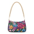 thumbnail image 1 of FORMRS Womens Shoulder Bag with Chain Strap Clutch Purse Cute Tote Handbag, Charming Floral Pattern, 1 of 7