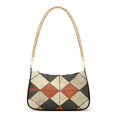 thumbnail image 1 of FORMRS Womens Shoulder Bag with Chain Strap Clutch Purse Cute Tote Handbag, Checkered Pattern, 1 of 7