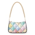 thumbnail image 1 of FORMRS Womens Shoulder Bag with Chain Strap Clutch Purse Cute Tote Handbag, Colorful Geometric, 1 of 7
