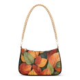 thumbnail image 1 of FORMRS Womens Shoulder Bag with Chain Strap Clutch Purse Cute Tote Handbag, Colorful Leaves, 1 of 7