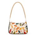 thumbnail image 1 of FORMRS Womens Shoulder Bag with Chain Strap Clutch Purse Cute Tote Handbag, Colorful Leaves, 1 of 7