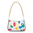 thumbnail image 1 of FORMRS Womens Shoulder Bag with Chain Strap Clutch Purse Cute Tote Handbag, Colorful Round, 1 of 7
