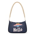 thumbnail image 1 of FORMRS Womens Shoulder Bag with Chain Strap Clutch Purse Cute Tote Handbag, Colorful UFO, 1 of 7