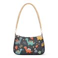 thumbnail image 1 of FORMRS Womens Shoulder Bag with Chain Strap Clutch Purse Cute Tote Handbag, Cute Dinosaur, 1 of 7