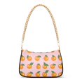 thumbnail image 1 of FORMRS Womens Shoulder Bag with Chain Strap Clutch Purse Cute Tote Handbag, Cute Oranges, 1 of 7
