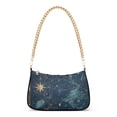 thumbnail image 1 of FORMRS Womens Shoulder Bag with Chain Strap Clutch Purse Cute Tote Handbag, Dark Star Map, 1 of 7