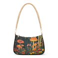 thumbnail image 1 of FORMRS Womens Shoulder Bag with Chain Strap Clutch Purse Cute Tote Handbag, Forest Mushroom, 1 of 7