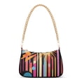 thumbnail image 1 of FORMRS Womens Shoulder Bag with Chain Strap Clutch Purse Cute Tote Handbag, Futuristic Sun, 1 of 7