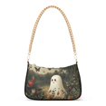thumbnail image 1 of FORMRS Womens Shoulder Bag with Chain Strap Clutch Purse Cute Tote Handbag, Ghost in Strawberry Fields, 1 of 7