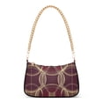 thumbnail image 1 of FORMRS Womens Shoulder Bag with Chain Strap Clutch Purse Cute Tote Handbag, Gold Abstract Pattern, 1 of 7