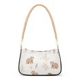 thumbnail image 1 of FORMRS Womens Shoulder Bag with Chain Strap Clutch Purse Cute Tote Handbag, Gray Bears, 1 of 7
