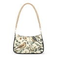 thumbnail image 1 of FORMRS Womens Shoulder Bag with Chain Strap Clutch Purse Cute Tote Handbag, Green Birds, 1 of 7