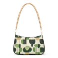 thumbnail image 1 of FORMRS Womens Shoulder Bag with Chain Strap Clutch Purse Cute Tote Handbag, Green Circle, 1 of 7