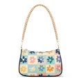 thumbnail image 1 of FORMRS Womens Shoulder Bag with Chain Strap Clutch Purse Cute Tote Handbag, Green Floral, 1 of 7