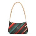 thumbnail image 1 of FORMRS Womens Shoulder Bag with Chain Strap Clutch Purse Cute Tote Handbag, Green Stars Abstract, 1 of 7
