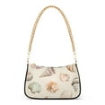 thumbnail image 1 of FORMRS Womens Shoulder Bag with Chain Strap Clutch Purse Cute Tote Handbag, Green Watercolor Seashells, 1 of 7