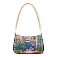 thumbnail image 1 of FORMRS Womens Shoulder Bag with Chain Strap Clutch Purse Cute Tote Handbag, Green Window, 1 of 7