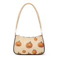 thumbnail image 1 of FORMRS Womens Shoulder Bag with Chain Strap Clutch Purse Cute Tote Handbag, Halloween Pumpkins Pattern, 1 of 7