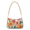 thumbnail image 1 of FORMRS Womens Shoulder Bag with Chain Strap Clutch Purse Cute Tote Handbag, Hand Drawn Floral, 1 of 7