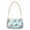 thumbnail image 1 of FORMRS Womens Shoulder Bag with Chain Strap Clutch Purse Cute Tote Handbag, Ice Hockey, 1 of 7