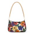 thumbnail image 1 of FORMRS Womens Shoulder Bag with Chain Strap Clutch Purse Cute Tote Handbag, Large Colorful Flowers Pattern, 1 of 7