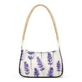 thumbnail image 1 of FORMRS Womens Shoulder Bag with Chain Strap Clutch Purse Cute Tote Handbag, Lavender Pattern, 1 of 7
