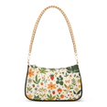 thumbnail image 1 of FORMRS Womens Shoulder Bag with Chain Strap Clutch Purse Cute Tote Handbag, Leaves Pattern, 1 of 7