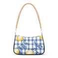 thumbnail image 1 of FORMRS Womens Shoulder Bag with Chain Strap Clutch Purse Cute Tote Handbag, Light Lemon, 1 of 7