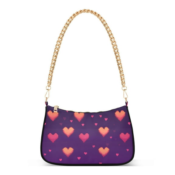 FORMRS Womens Shoulder Bag with Chain Strap Clutch Purse Cute Tote Handbag, Love in The Clouds