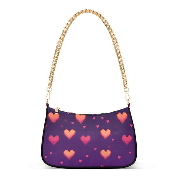 FORMRS Womens Shoulder Bag with Chain Strap Clutch Purse Cute Tote Handbag, Love in The Clouds